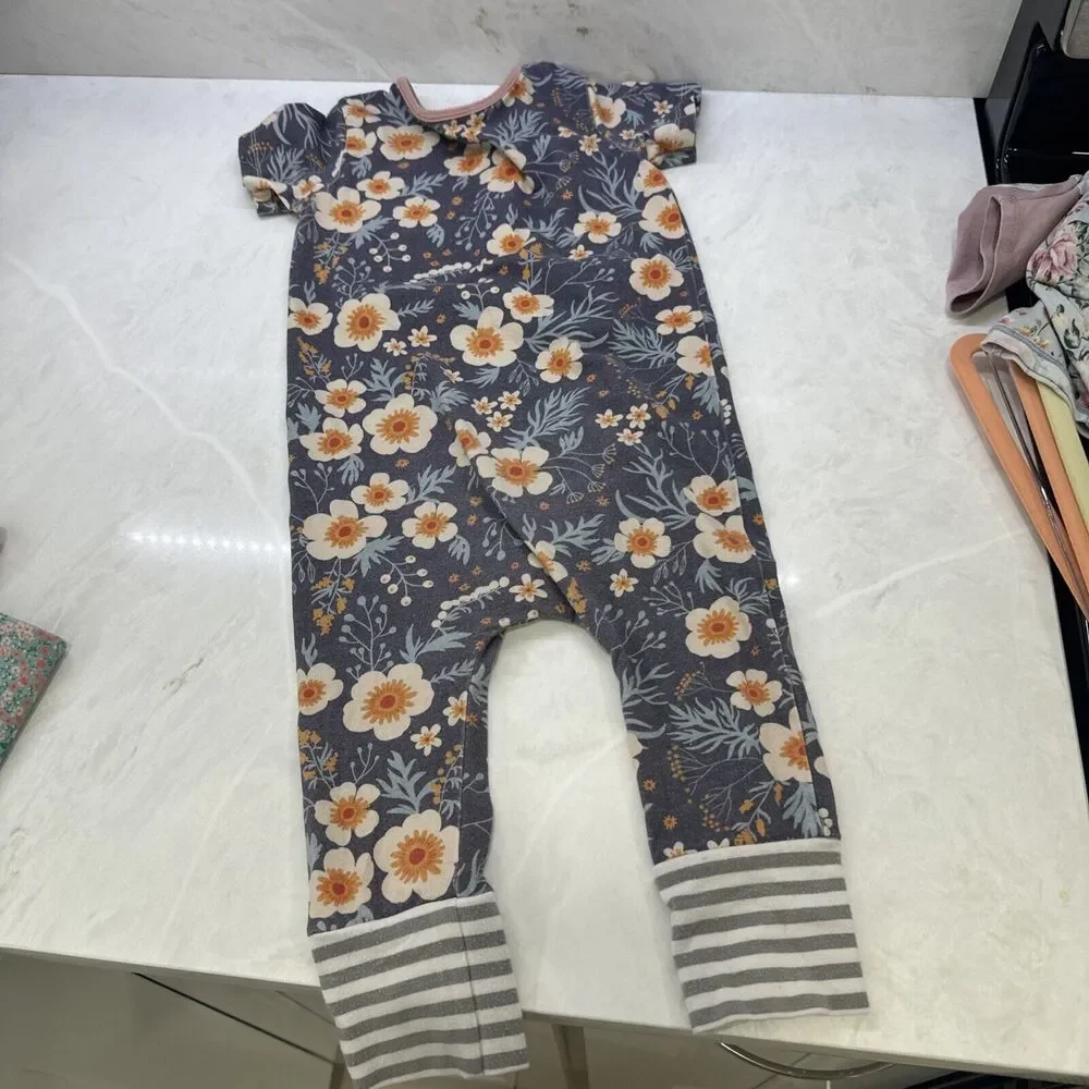 Rags Lot Of 4 Outfits Toddler Size 12 To 24 Months One Piece Floral Stretchy